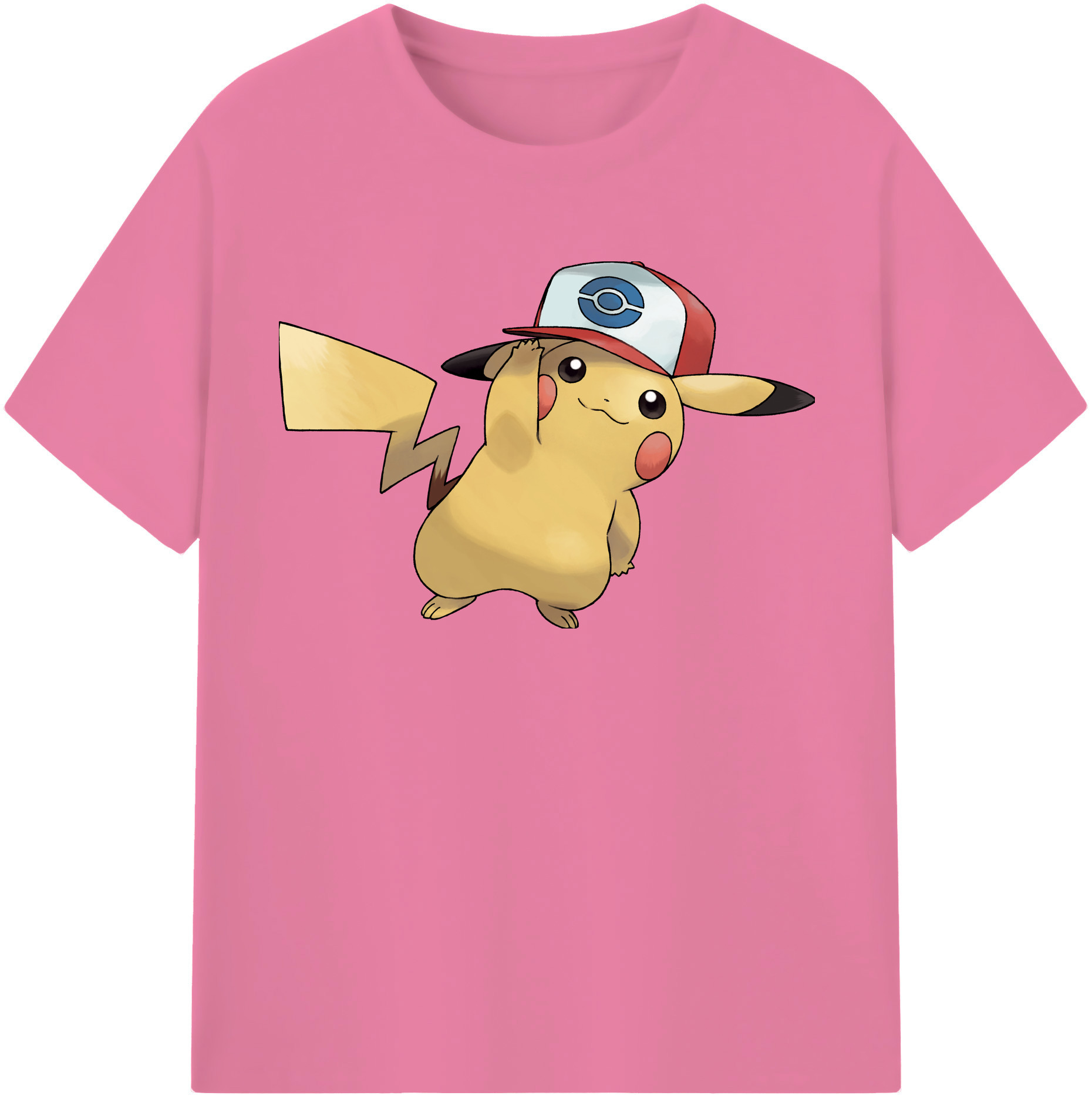 （画像用） ポケットモンスター Pokémon 綿100％半袖Tシャツ（フロントプリント）